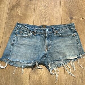 7 for All Mankind jean shorts